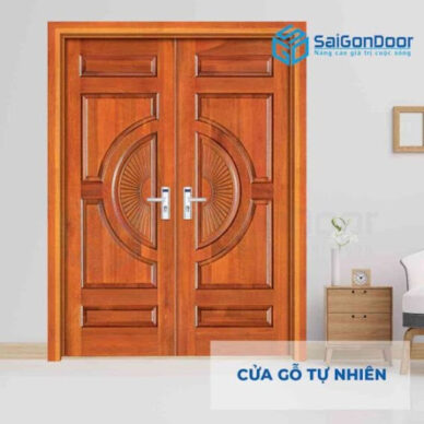 CỬA HÀNG BÁN CỬA GỖ ĐẸP 2 CÁNH TẠI LONG AN