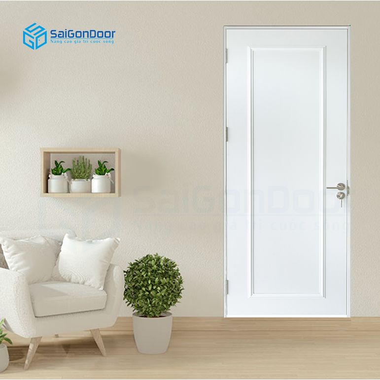 Ngoài tone màu trắng, cửa còn có nhiều màu sắc khác nhau tuỳ theo sở thích cũng như nhu cầu thực tế