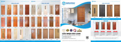 CATALOGUE CỬA NHỰA ĐÀI LOAN CẬP NHẬT NHỮNG MẪU MỚI NHẤT