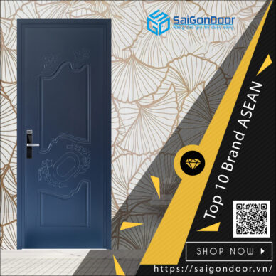 Cửa thông phòng bằng chất liệu nhựa Composite