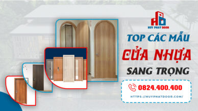 TOP các mẫu cửa nhựa sang trọng và mới nhất  2024